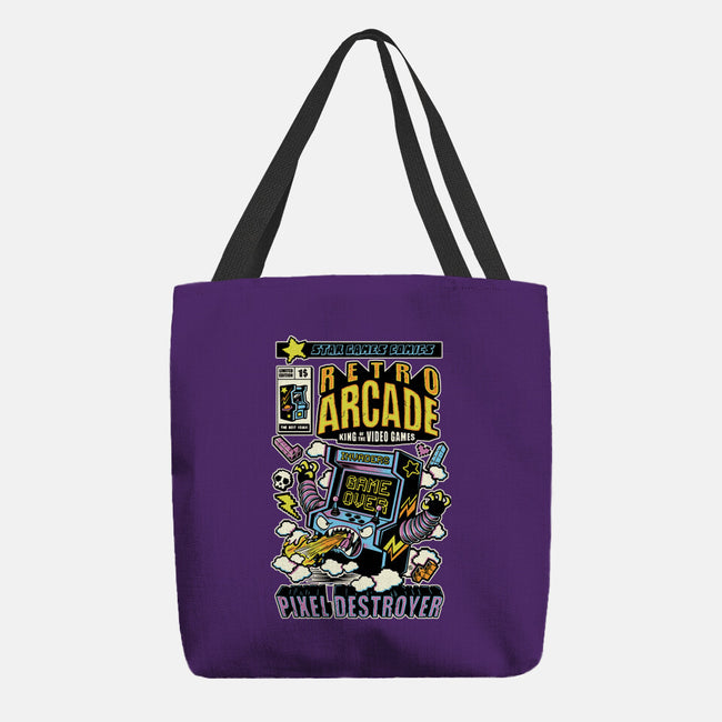 King Of The Video Games-None-Basic Tote-Bag-FernandoSala