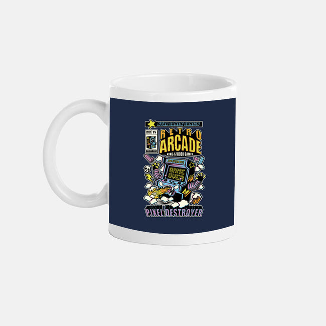 King Of The Video Games-None-Mug-Drinkware-FernandoSala