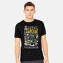King Of The Video Games-Mens-Heavyweight-Tee-FernandoSala