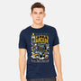 King Of The Video Games-Mens-Heavyweight-Tee-FernandoSala