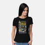 King Of The Video Games-Womens-Basic-Tee-FernandoSala