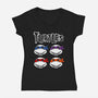 Turtles-Womens-V-Neck-Tee-demonigote