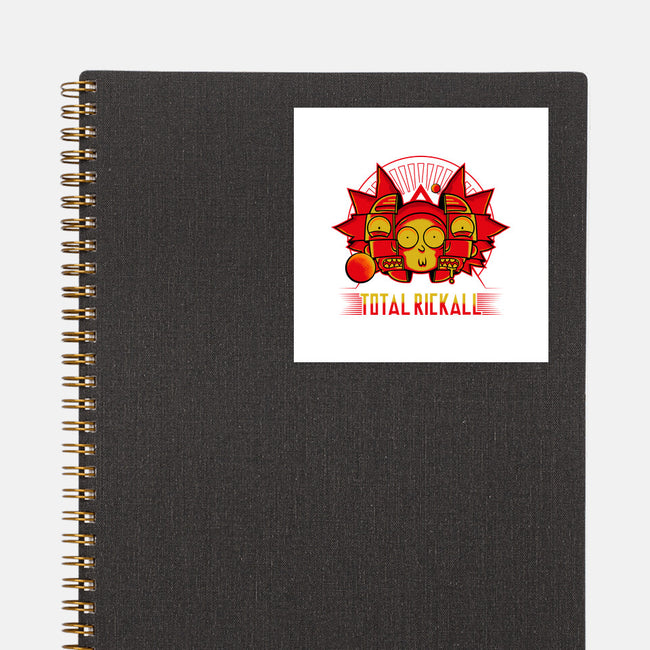 Total Rickall-None-Glossy-Sticker-demonigote