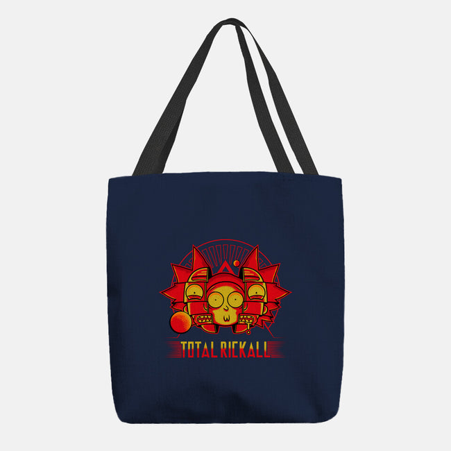 Total Rickall-None-Basic Tote-Bag-demonigote