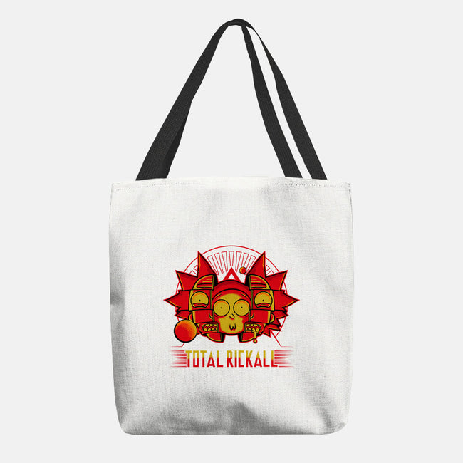 Total Rickall-None-Basic Tote-Bag-demonigote