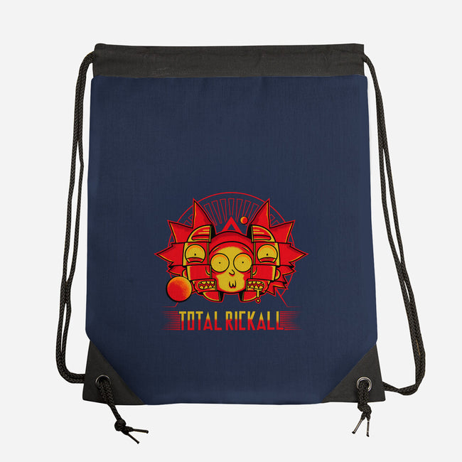 Total Rickall-None-Drawstring-Bag-demonigote