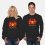 Total Rickall-Unisex-Crew Neck-Sweatshirt-demonigote