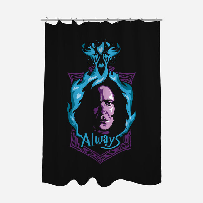 Always With Us-None-Polyester-Shower Curtain-demonigote