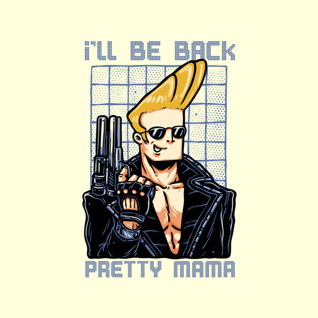 I’ll Be Back Pretty Mama-None-Adjustable Tote-Bag-glitchygorilla