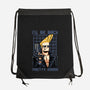 I’ll Be Back Pretty Mama-None-Drawstring-Bag-glitchygorilla