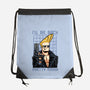 I’ll Be Back Pretty Mama-None-Drawstring-Bag-glitchygorilla