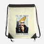 I’ll Be Back Pretty Mama-None-Drawstring-Bag-glitchygorilla