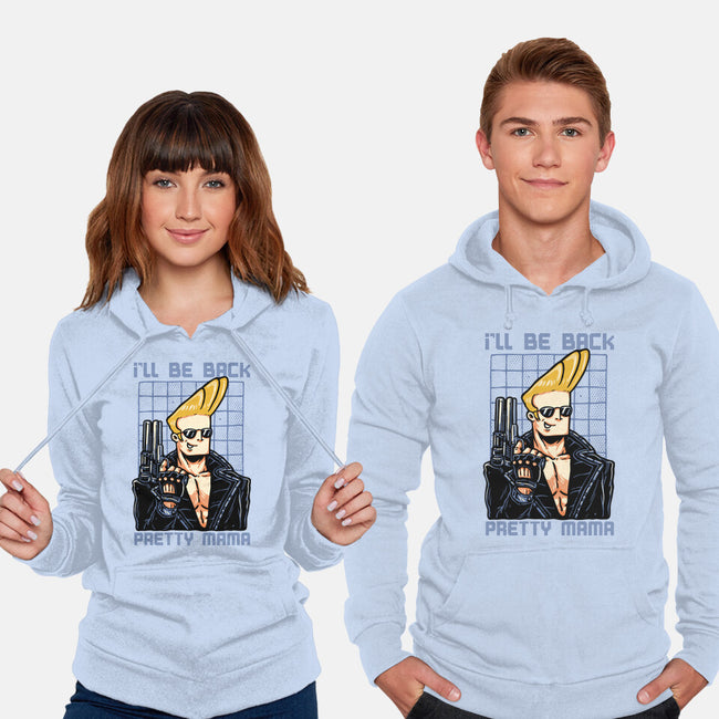I’ll Be Back Pretty Mama-Unisex-Pullover-Sweatshirt-glitchygorilla