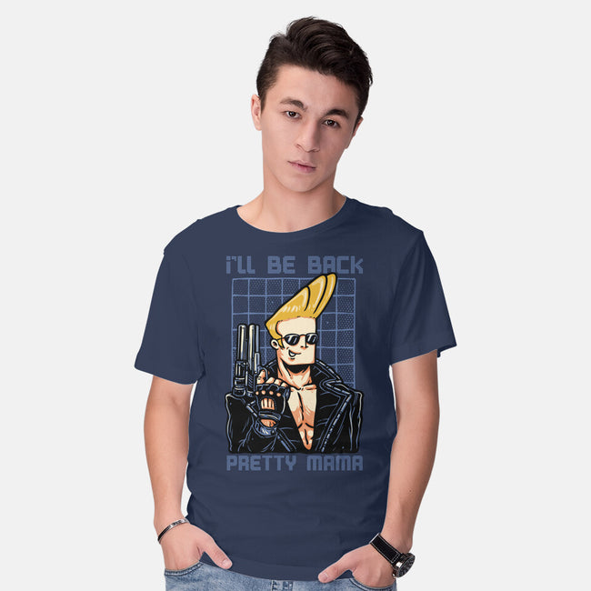 I’ll Be Back Pretty Mama-Mens-Basic-Tee-glitchygorilla