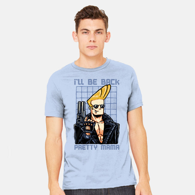 I’ll Be Back Pretty Mama-Mens-Heavyweight-Tee-glitchygorilla