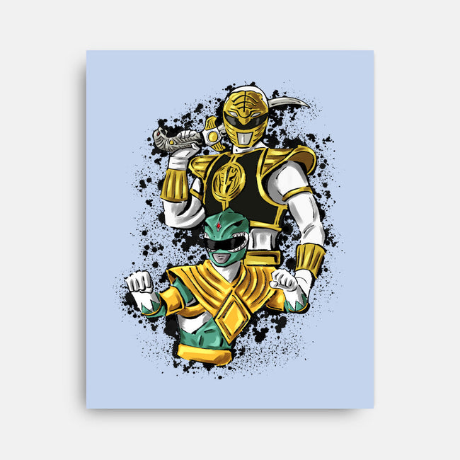 Two Rangers One Person-None-Stretched-Canvas-nickzzarto