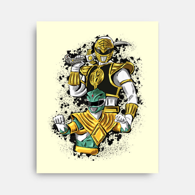 Two Rangers One Person-None-Stretched-Canvas-nickzzarto