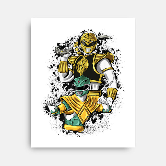 Two Rangers One Person-None-Stretched-Canvas-nickzzarto