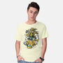 Two Rangers One Person-Mens-Basic-Tee-nickzzarto