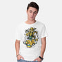 Two Rangers One Person-Mens-Basic-Tee-nickzzarto
