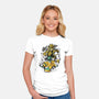 Two Rangers One Person-Womens-Fitted-Tee-nickzzarto