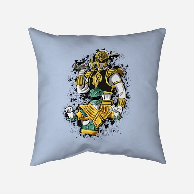 Two Rangers One Person-None-Removable Cover w Insert-Throw Pillow-nickzzarto