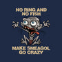 No Ring And No Fish-None-Fleece-Blanket-zascanauta