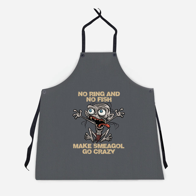 No Ring And No Fish-Unisex-Kitchen-Apron-zascanauta