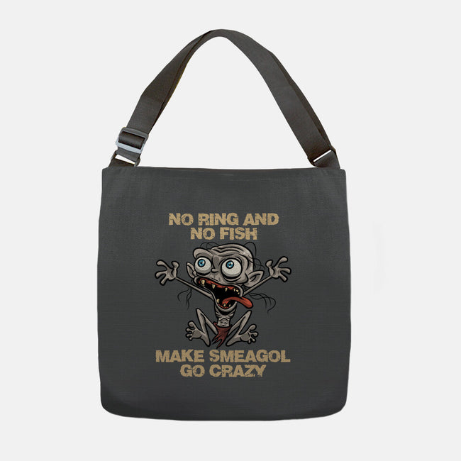 No Ring And No Fish-None-Adjustable Tote-Bag-zascanauta