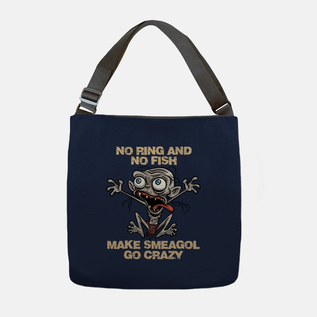 No Ring And No Fish-None-Adjustable Tote-Bag-zascanauta