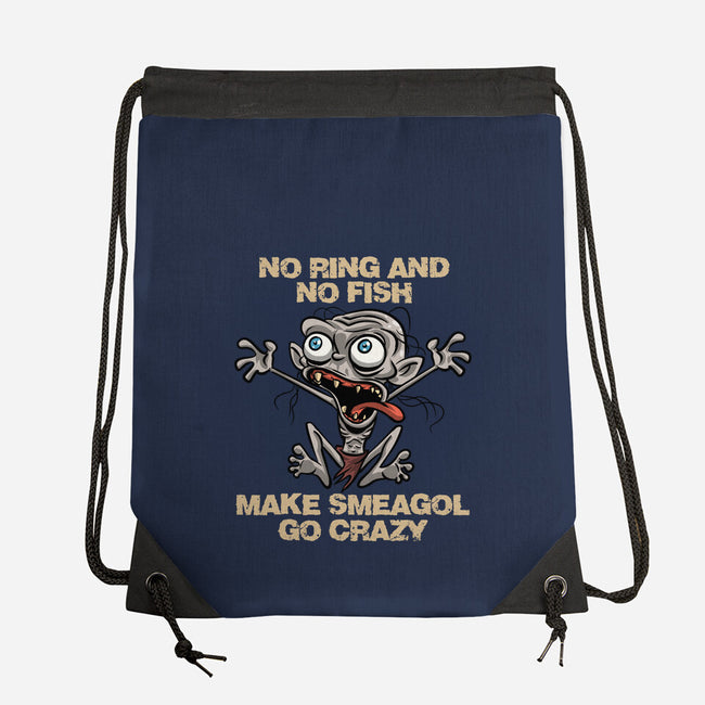 No Ring And No Fish-None-Drawstring-Bag-zascanauta