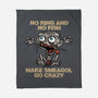 No Ring And No Fish-None-Fleece-Blanket-zascanauta