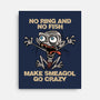 No Ring And No Fish-None-Stretched-Canvas-zascanauta