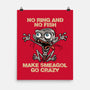 No Ring And No Fish-None-Matte-Poster-zascanauta