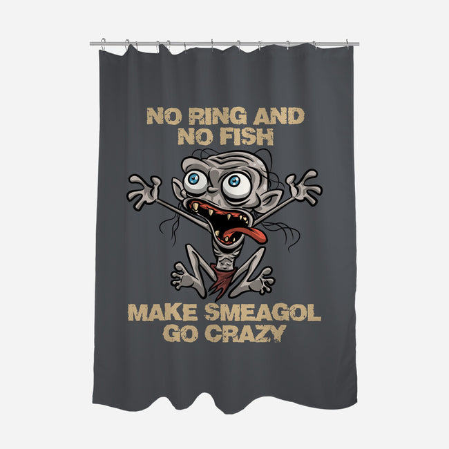 No Ring And No Fish-None-Polyester-Shower Curtain-zascanauta