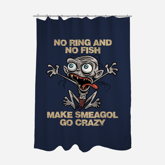 No Ring And No Fish-None-Polyester-Shower Curtain-zascanauta