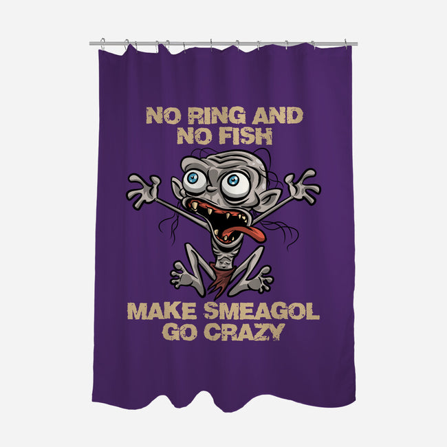 No Ring And No Fish-None-Polyester-Shower Curtain-zascanauta
