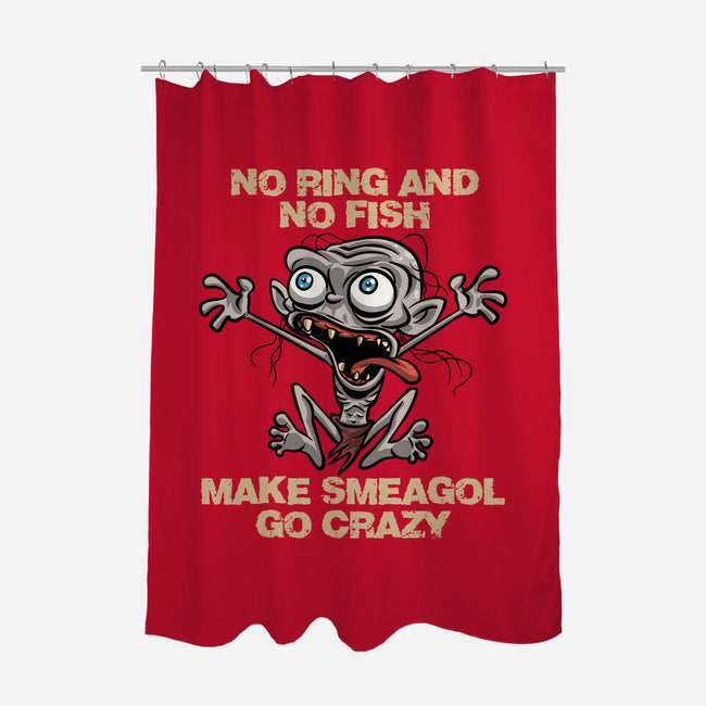 No Ring And No Fish-None-Polyester-Shower Curtain-zascanauta