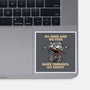 No Ring And No Fish-None-Glossy-Sticker-zascanauta