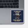 No Ring And No Fish-None-Glossy-Sticker-zascanauta