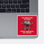 No Ring And No Fish-None-Glossy-Sticker-zascanauta