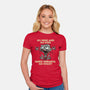No Ring And No Fish-Womens-Fitted-Tee-zascanauta