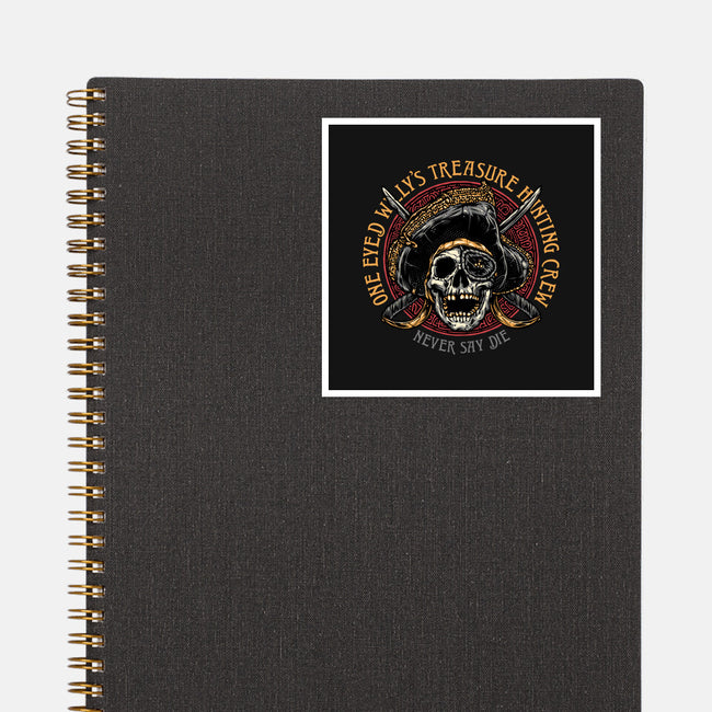 Treasure Hunting Crew-None-Glossy-Sticker-glitchygorilla