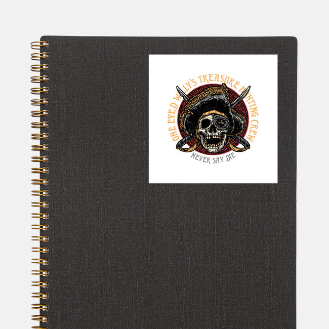 Treasure Hunting Crew-None-Glossy-Sticker-glitchygorilla