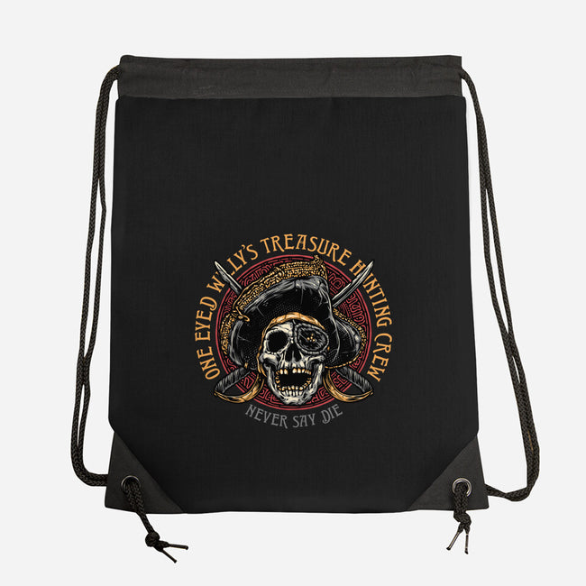 Treasure Hunting Crew-None-Drawstring-Bag-glitchygorilla