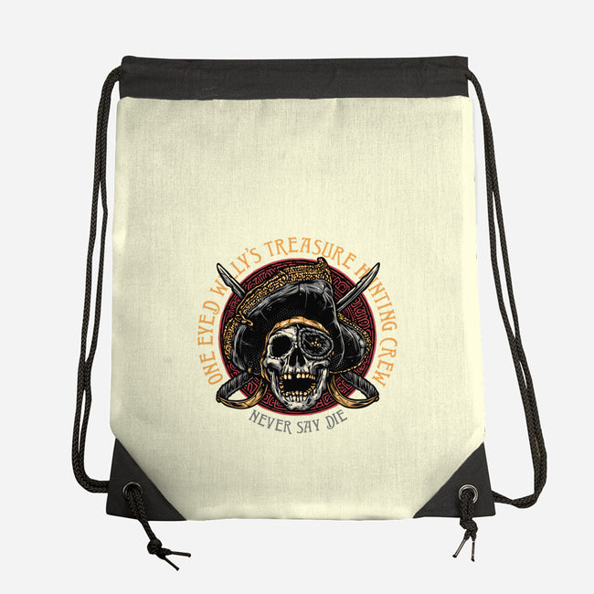 Treasure Hunting Crew-None-Drawstring-Bag-glitchygorilla