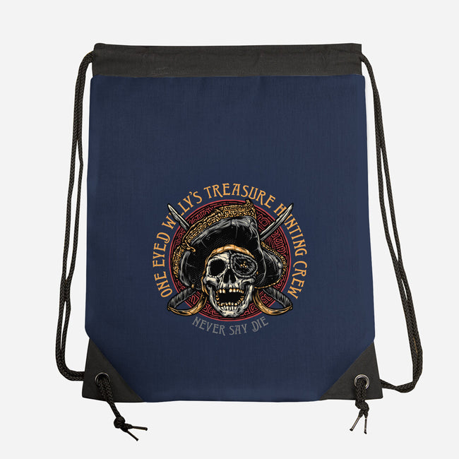 Treasure Hunting Crew-None-Drawstring-Bag-glitchygorilla