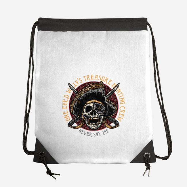 Treasure Hunting Crew-None-Drawstring-Bag-glitchygorilla