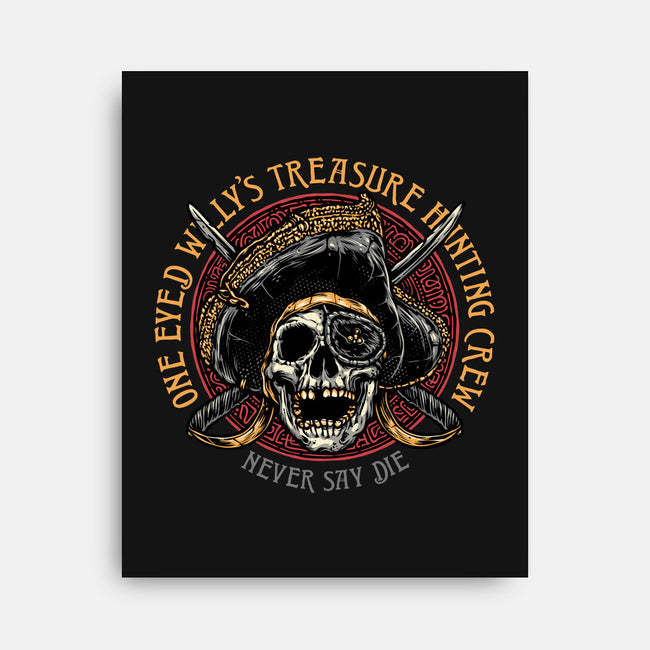 Treasure Hunting Crew-None-Stretched-Canvas-glitchygorilla