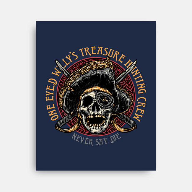 Treasure Hunting Crew-None-Stretched-Canvas-glitchygorilla